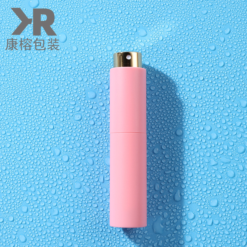 En stock 8/10ml de perfume giratorio sub-botella ambientador oral botella de spray botella de perfume de prensado de alta gama botella de spray bucal