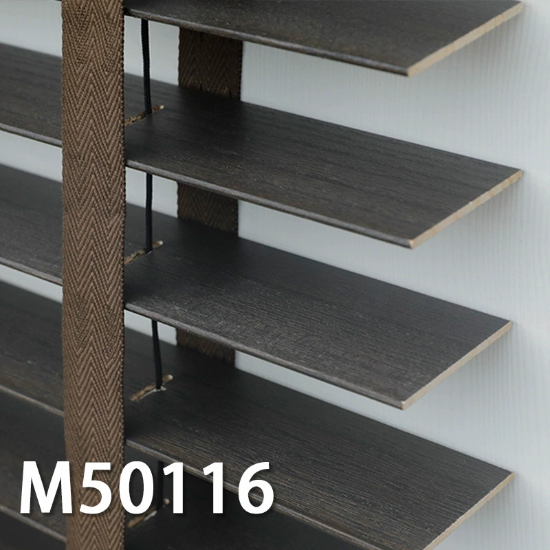 Basswood Solid Wood Blinds (Fugelin) — 5 cm Slats, Custom Width & Height