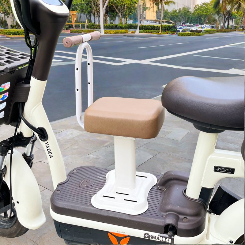 Electric Vehicle Child Seat Front-Mounted Battery Motorcycle Child Safety Baby Seat Niu Motorcycle with Child Carrier Thickened Wholesale