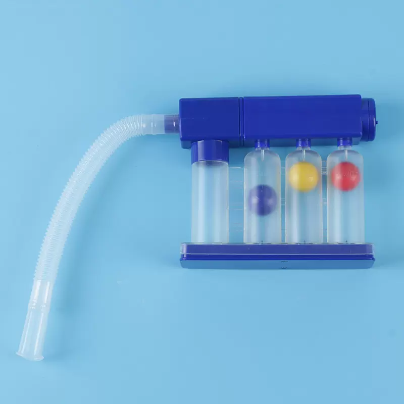 三球可调节呼吸训练器 肺活量锻炼器 肺功能锻炼仪 体能训练
