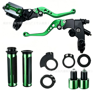 Motosiklet ləvazimatları və aksesuarları Handle Assembly Parts - green-set-of-one
