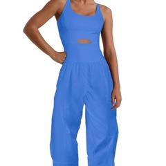 Women's Sleeveless Sports Set, One-piece Suit for Cross-border E-commerce Independent Station