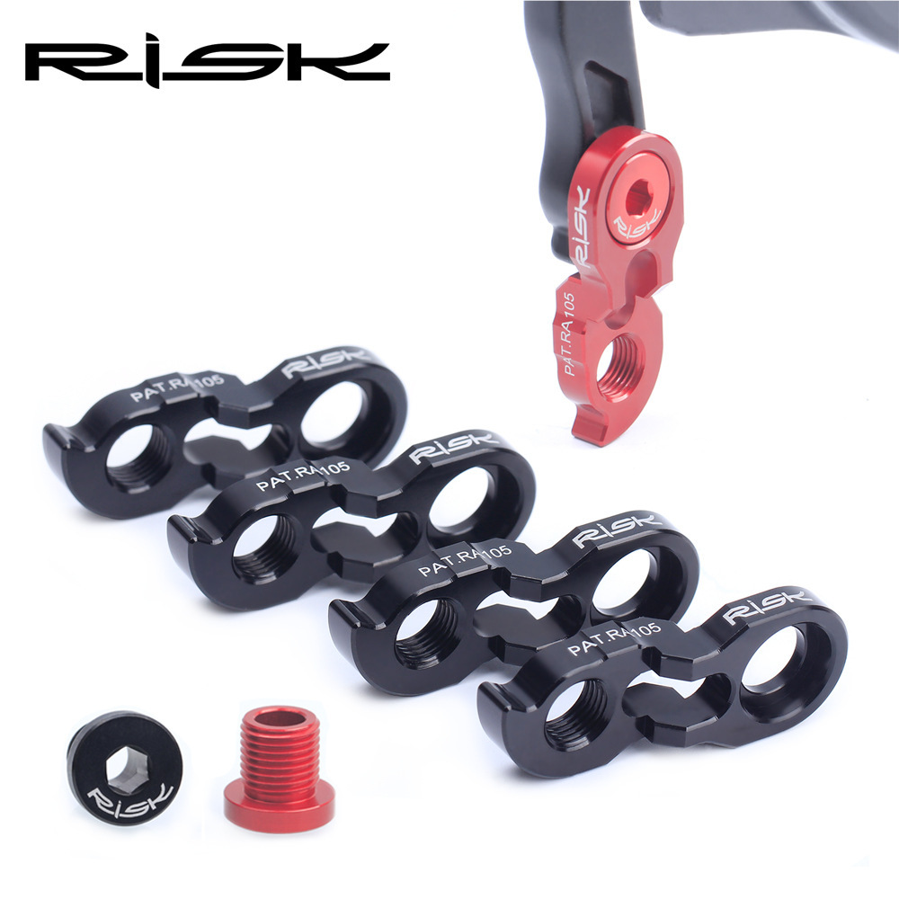 RISK mountain road bike frame tail hook extender flywheel rear dial extension seat converter 40T42T46