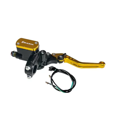 for motorcycles and electric bikes Other brake systems - black-pump-gold-right