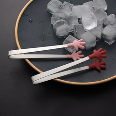 Creative cute silicone small clip sugar cube silicone meal clip food clip snack clip not dirty hand clip