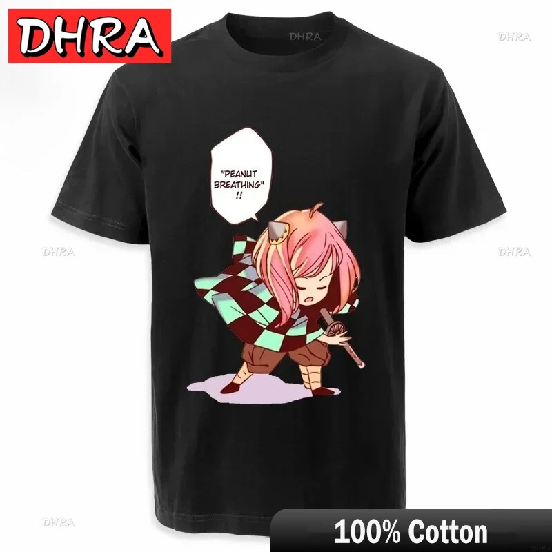 Spy Family Japanese Cartoon Summer T-Shirt for Men and Women Anime Kawaii Anya Forger Spy X Family T-Shirt Short Spy Family Japanese Cartoon Summer T-Shirt for Men and Women Anime Kawaii Anya Forger Spy X Family T-Shirt Short