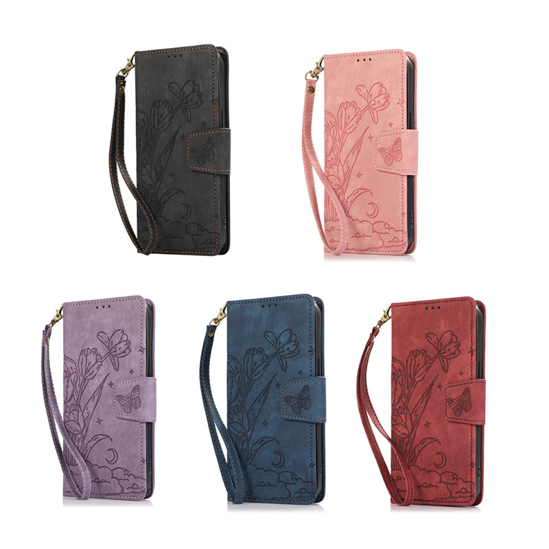 Flip mobile phone case for Apple IPHONE16 mobile phone leather case card magnetic suction protective case for foreign trade Samsung millet