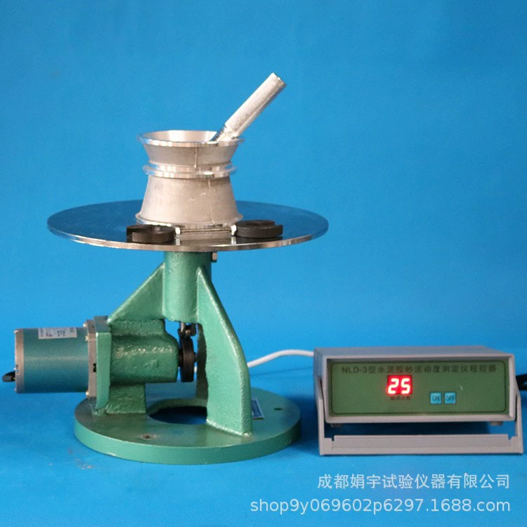 Таблица скачки теста совокупности алкалиа таблицы скачки различного связывателя тестера текучести цементного раствора спецификаций неорганического электрическая