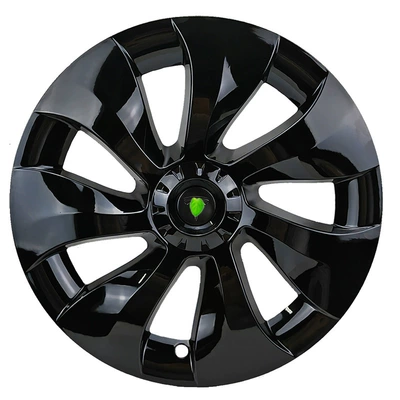Hub cover | ring cap cover edge - 19-inch-cyclone-left-bright-black-one