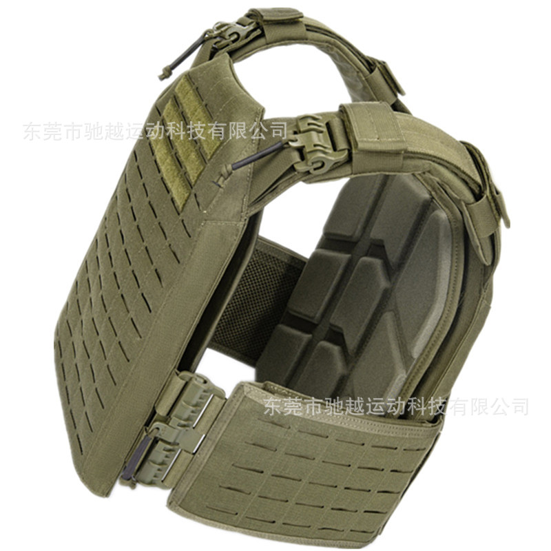 Venta directa de fábrica chaleco táctico cojín incorporado Eva transpirable FLAPPER universal Quick-off chaleco FLAPPER Venta caliente