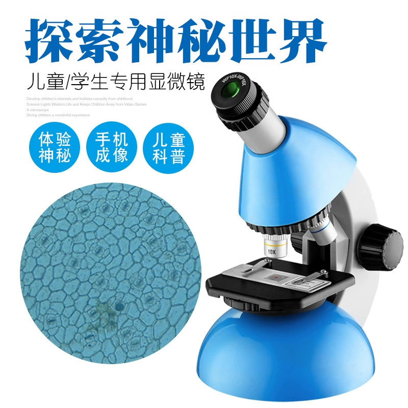 Производители прямых оптических приборов 640X Детский микроскоп Биологическое учебное оборудование Портативный микроскоп для отправки срезов
