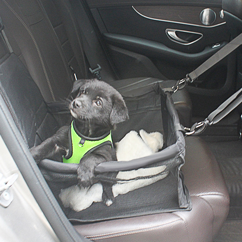 Siège auto portable pour chien et chat sécurité et confort_voghion.com