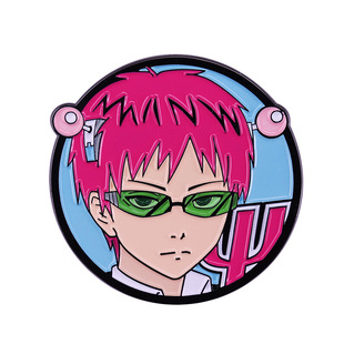 Juvenile Cartoon Qi Mu Nan Xiong's Disaster Brooch Cute Cartoon Actor Qi Shen Badge