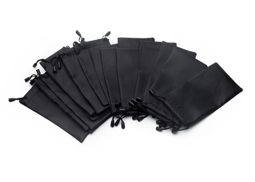 Sunglasses Case Fabric Bag, Thick Sunglasses Black Convenient Bag, Factory Wholesale