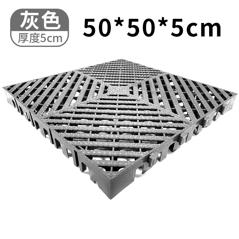 Coche sala de lavado piso de plástico de empalme piso rejilla auto reparación fábrica belleza taller drenaje no excavación ranura rejilla placa base