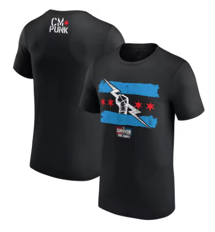 2025 夏メンズ 3D プリントレスラー CM パンク Tシャツストリートスポーツ快適なアウトドアフィットネス速乾性半袖|undefined