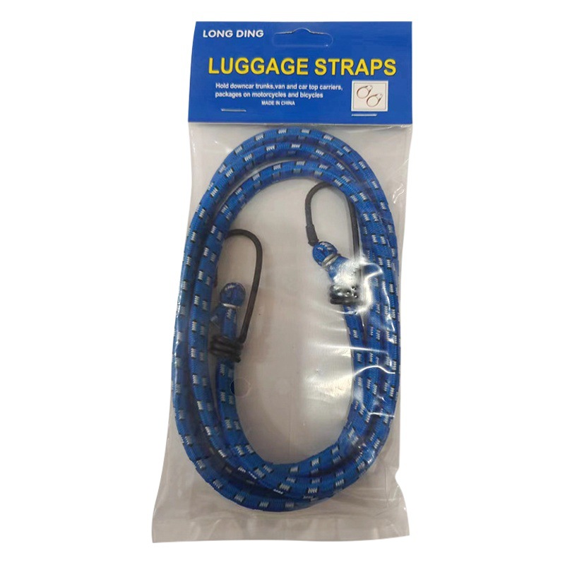 Cuerda de equipaje de goma elástica alta cuerda elástica cuerda correa de equipaje bicicleta correa de goma corbata cuerda banda elástica
