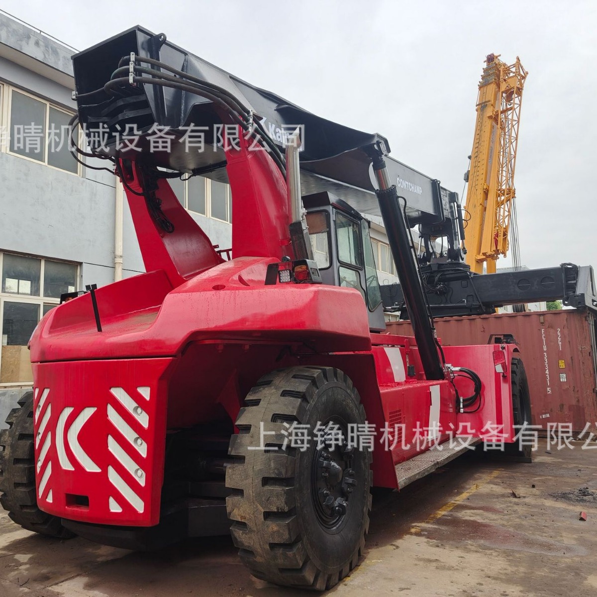 Export现货Export外贸专供9成新现货卡尔玛45吨正面吊港口集装箱