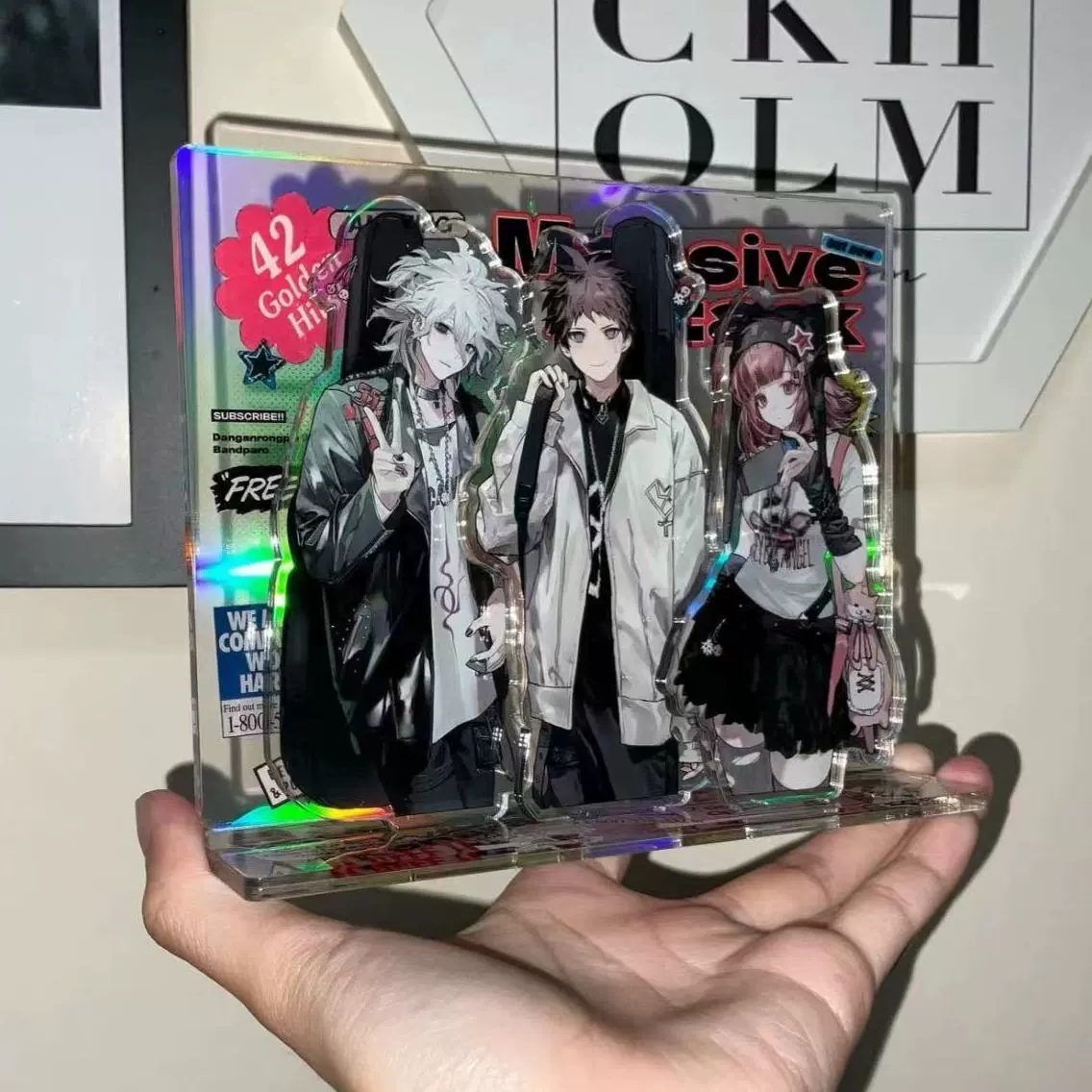 Акриловая подставка в стиле Danganronpa, настольный декор, 1 шт., подарок