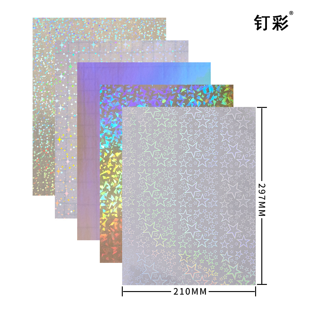 Bopp película protectora punto de tinta láser plano película de laminación en frío A4 autoadhesivo adhesivo láser pegatina foto