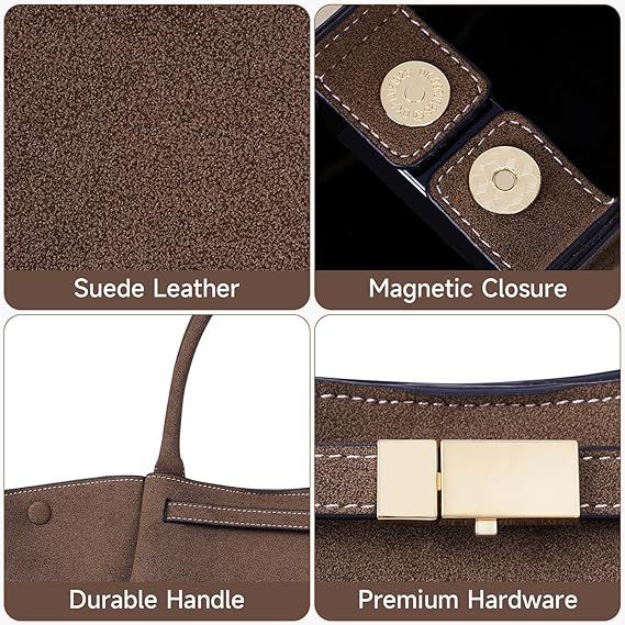Matte handheld purse, capacious one-shoulder bag, high-end