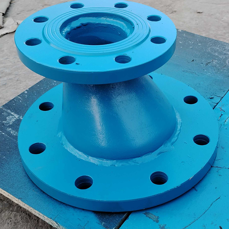 ☺同心异径管双盘法兰短管变径法兰大小头各型号无缝连接加厚款