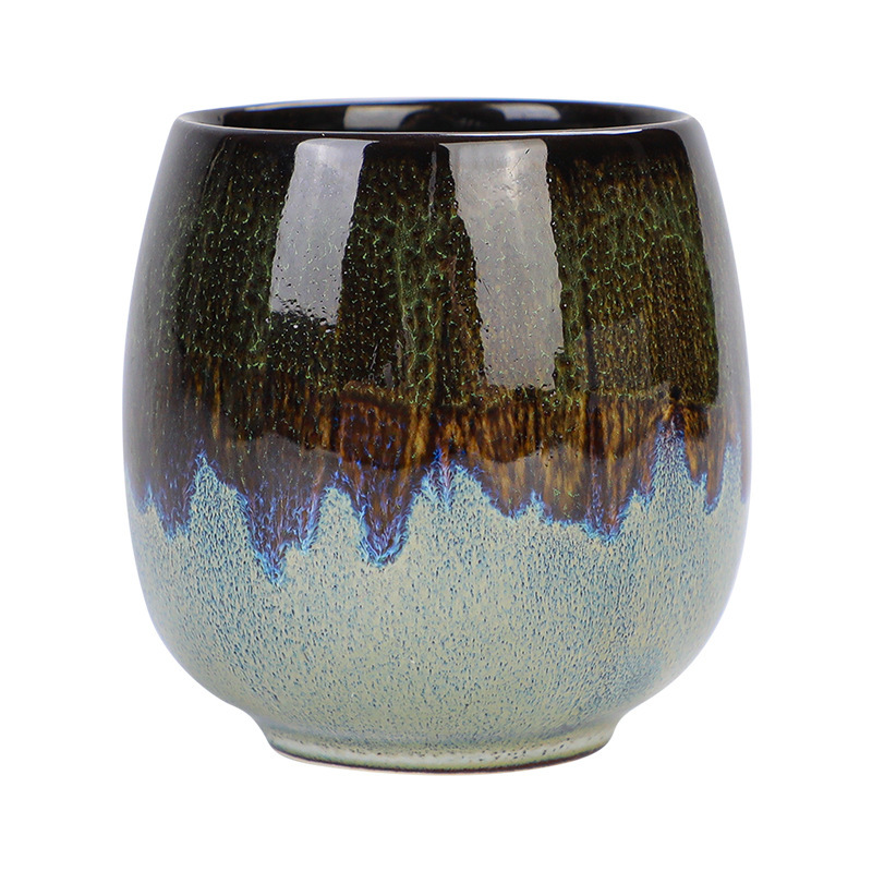 Transfronterizo exclusivo 80ml horno de cerámica cambio concentrado taza de café pequeño tamaño creativo mano más caliente espíritus maestro taza de té entrega