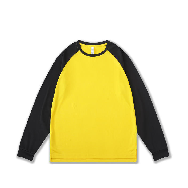 Calentamiento americano uniformes de baloncesto de color sólido cuello redondo deportivo camiseta de manga larga larga suelta secado rápido entrenamiento de sudor para hombres y mujeres fitness