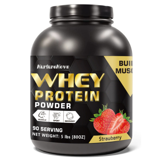 跨境出口乳清蛋白粉whey protein powder 5LBS巧克力香草抹茶草莓|undefined
