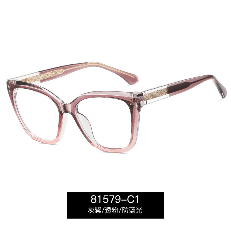 Montura de Gafas TR90 Anti Luz Azul para Mujer con Protección Contra Radiación