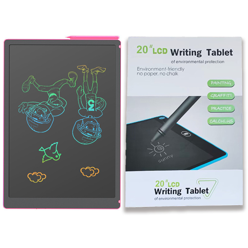 16インチ20インチ大画板児童落書き絵画練習板LCD液晶タブレット一ボタンで電子ボードをクリア|undefined