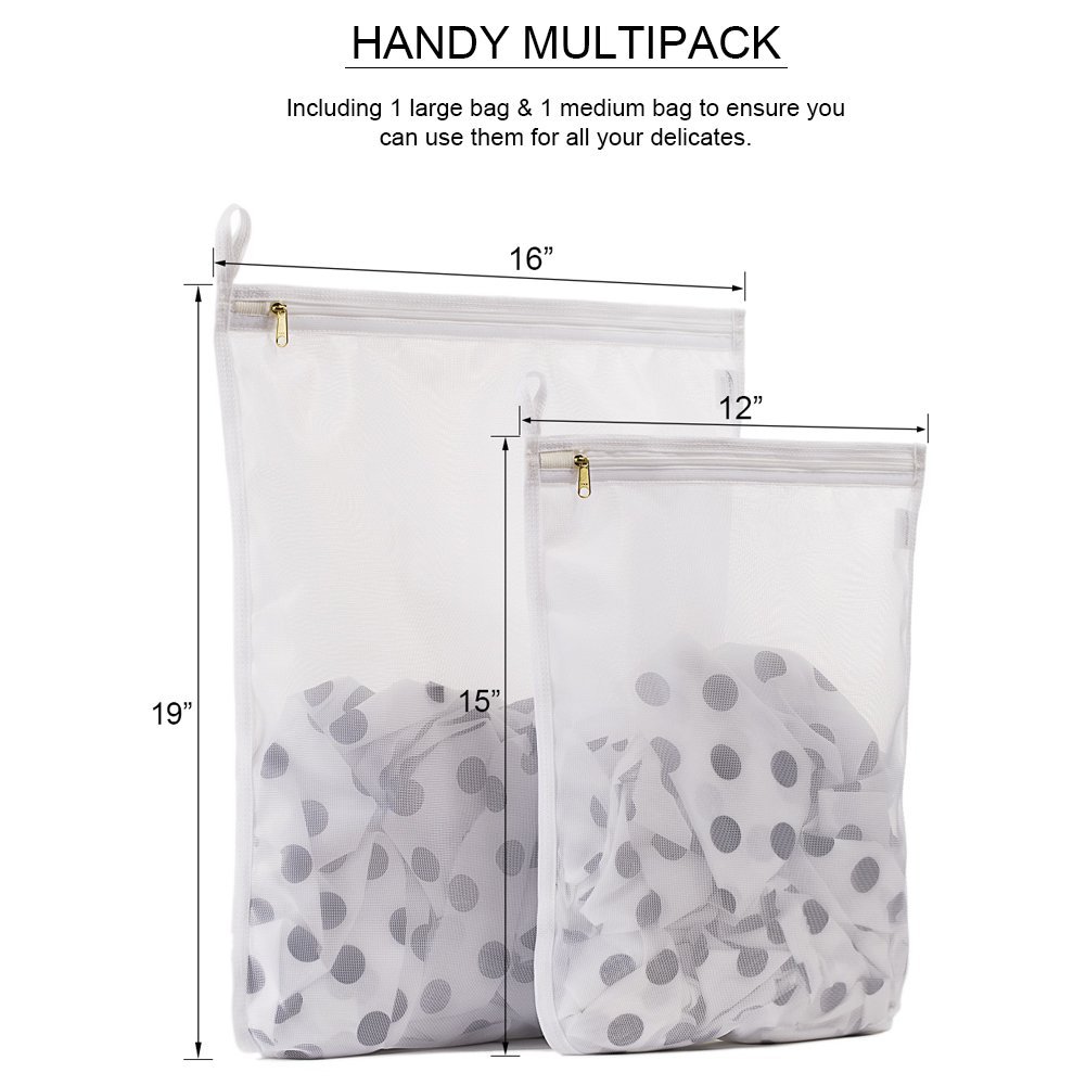 Malla fina engrosada bolsa de lavandería malla bolsa de lavado personalizado traje de alta gama ropa regalo personalizado bolsa de poliéster