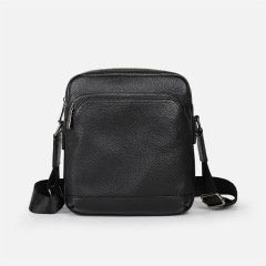 新しい本革ショルダーバッグ男性縦型斜めショルダーバッグのトップ層牛革カジュアルショルダーバッグ大容量男性リュックサック