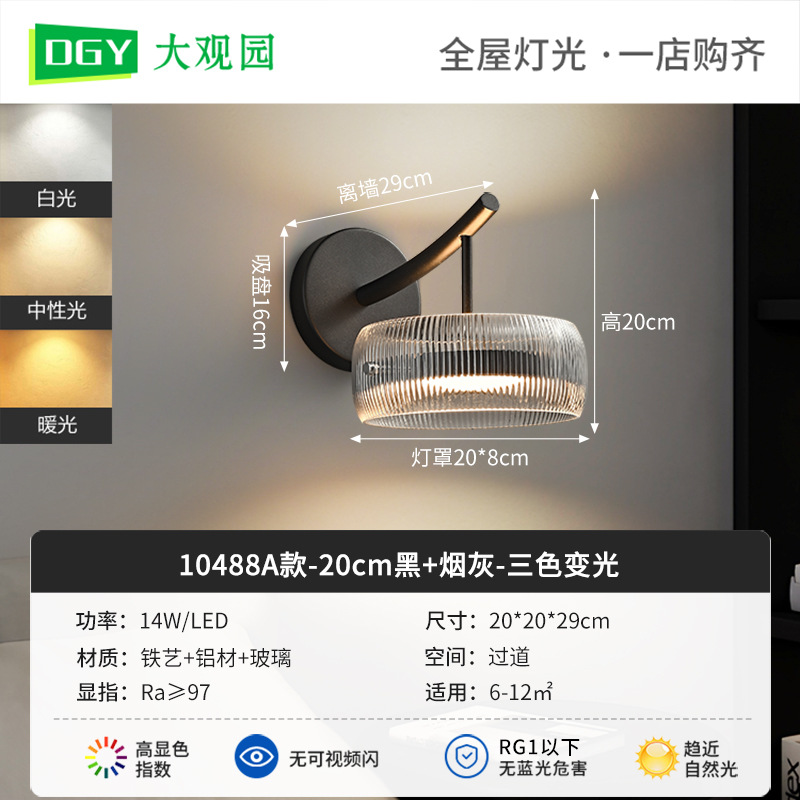 Modelo A - Dimmable Tricolor 14W - Espectro completo