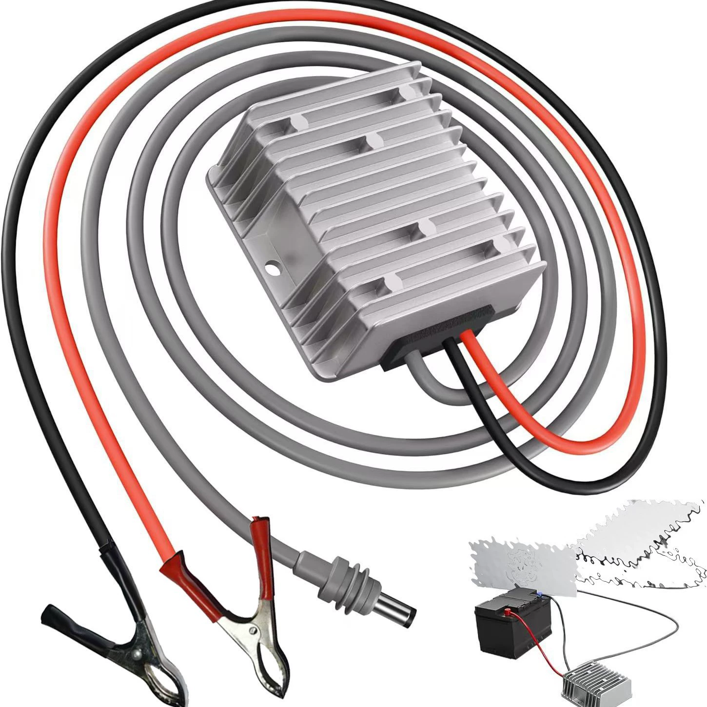 Преобразователь напряжения 12В в 57В 4.5А для V3, 20В 3А для мини