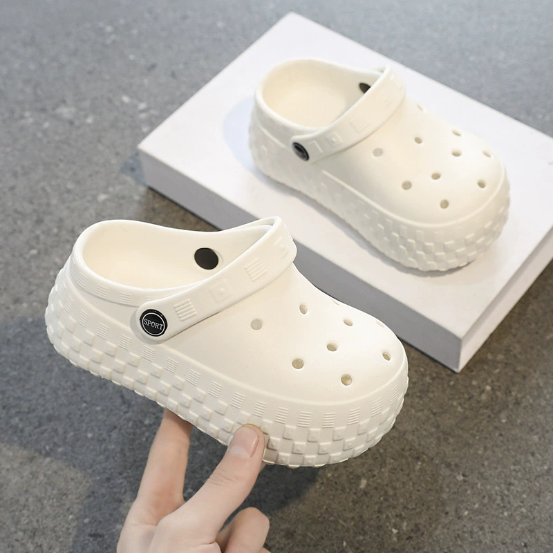 Детские летние сабо для улицы, уличные сандалии на толстой подошве, пляжная обувь для путешествий, мужская обувь, сандалии для женщин