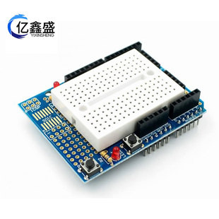 ProtoShield prototype expansion board with SYB-170 bread board suitable for UNO-R3