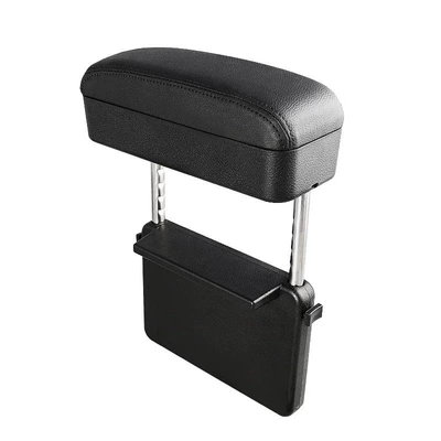 Armrest box pad: automatic retractable storage box, organizer