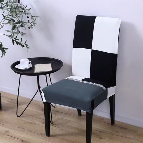 Cross-border Christmas elastic chair cover, one-piece office chair cover, simple dining chair cover, chair cover, hotel seat cover