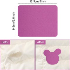 29色彩色長方形仿牛仔布熨燙補丁貼膝蓋肘部裝飾修補布貼隨意裁剪