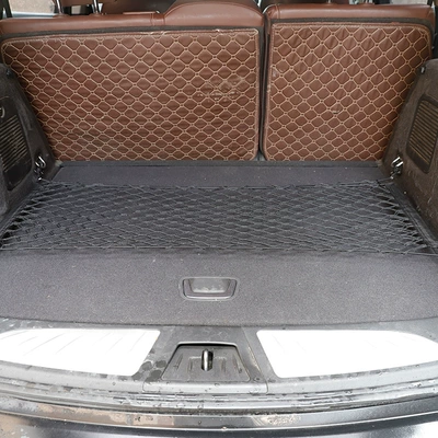 Car storage bag/box — double-layer vertical net net bag