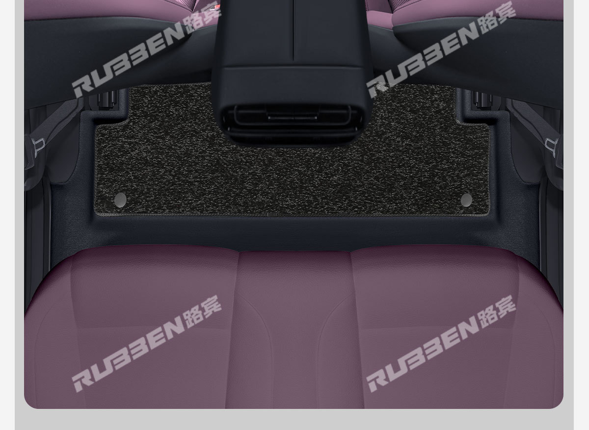 Suitable for the 2026 New Xiaomi Su7 Original Car Color Tpe Floor Mats, Special Car-Specific Full Starry Double-Layer Floor Mats