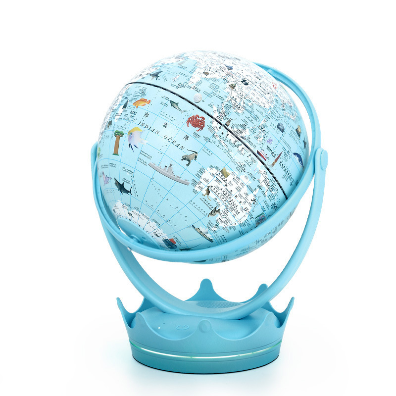 2026 Tmall Genie Smart Ar Globe with Light 20cm Luminous Learning High-Definition Children's Decorative Item for Middle School Students