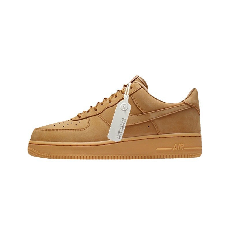 莆田靴純正オリジナル靴卸売エアフォースワン af1 ロートップ小麦色黒戦士ハイバージョンスニーカー白靴|undefined