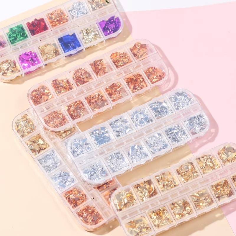 Double-sided nail decoration for manicure for nails