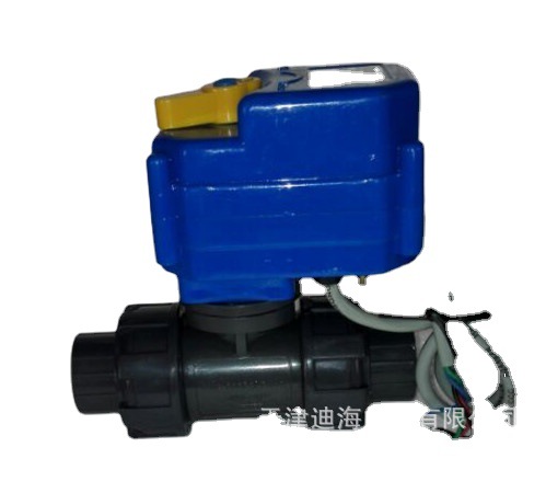 供应塑料微型电动阀   批发PVC微型电动球阀