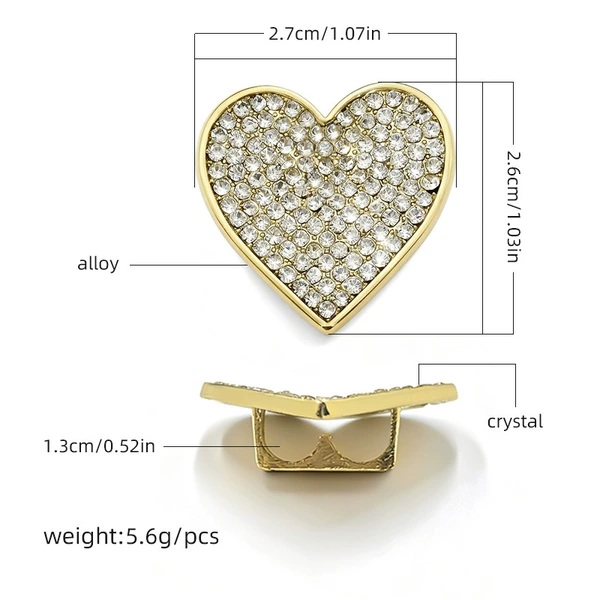 Golden footwear buckle, 26x, 27mm