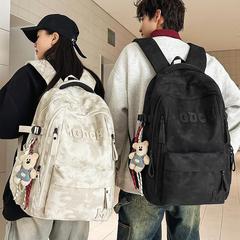 护脊减负轻便书包男初中生高中学生新款大容量双肩包女高颜值背包