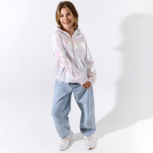 2025外贸出口法国tap女童外套2-14岁风衣拉链衫童装连帽夹克尾单