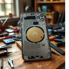 Apple 11の分解用シェル、iPhone XRの分解用背面カバー、11の中枠アセンブリ、オリジナルの分解済み背面カバー、中古の純正品に適しています。